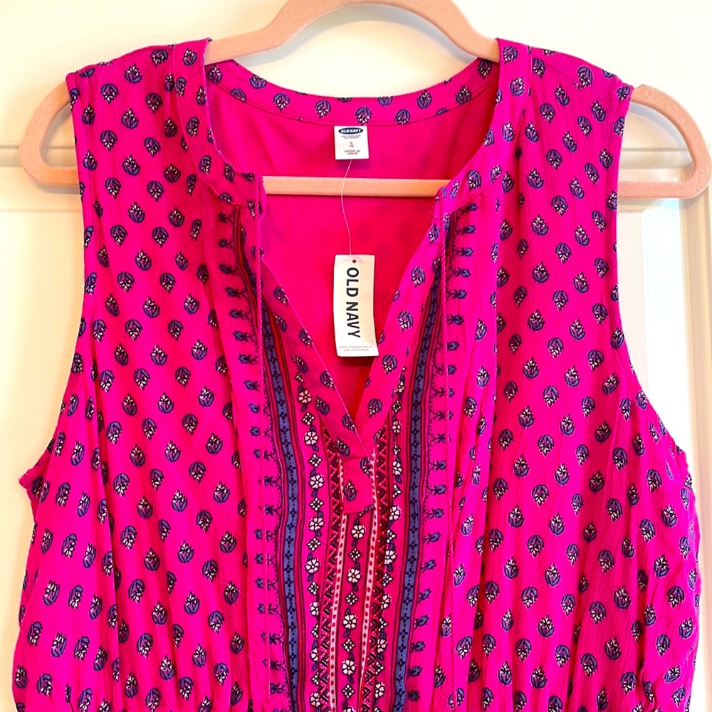 Old Navy Boho Sleeveless Maxi Dress